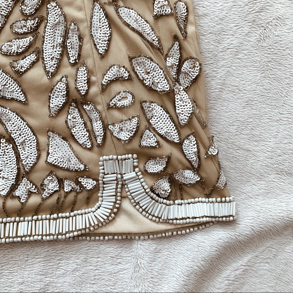 ❌SOLD❌NWT NBD Madeline Beaded Sequin Mini Dress - Picture 6 of 8